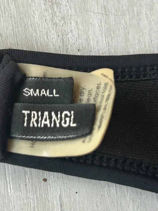 Triangl Neoprene Bandeau Balconette Bikini Top Size Small - Picture 5 of 8